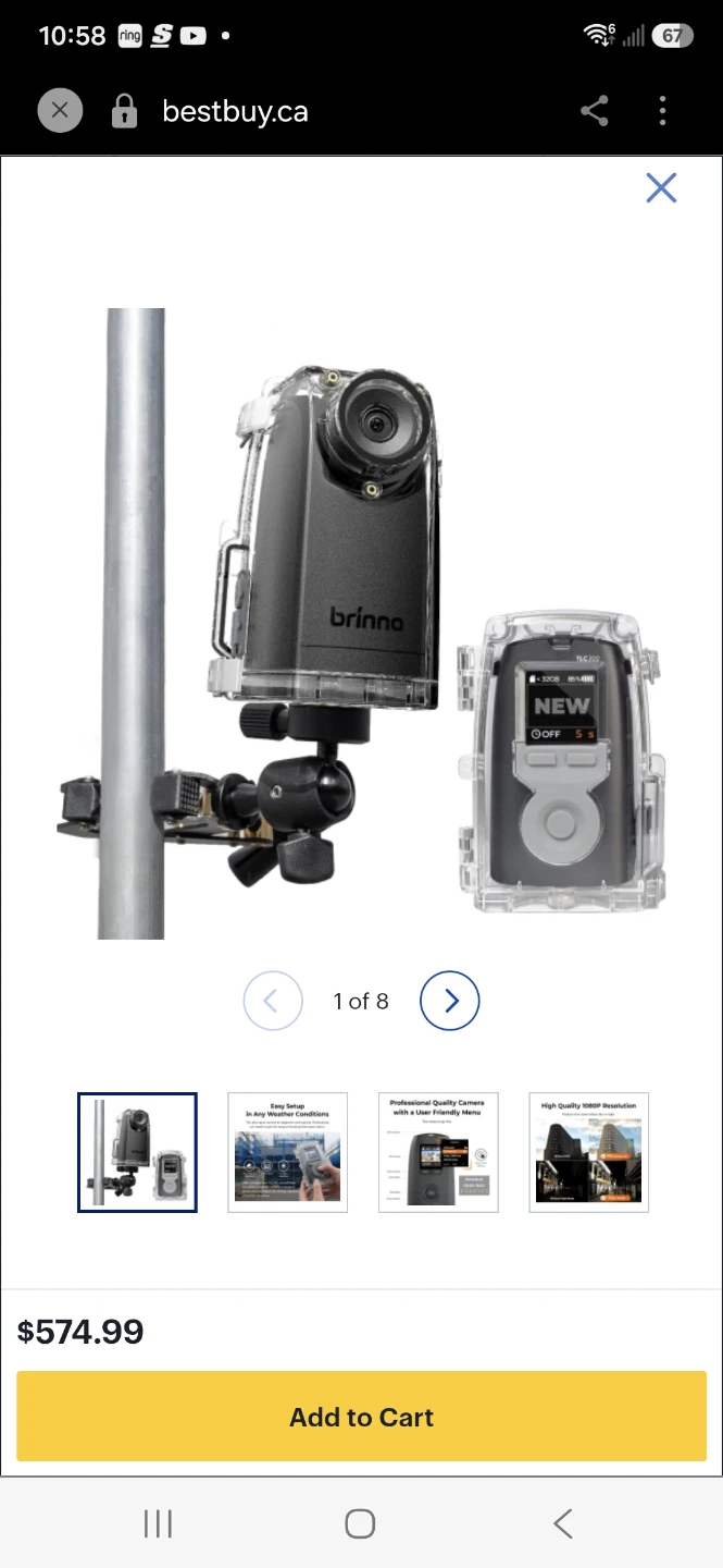 Brinno TLC200 Pro Time Lapse Camera Bundle