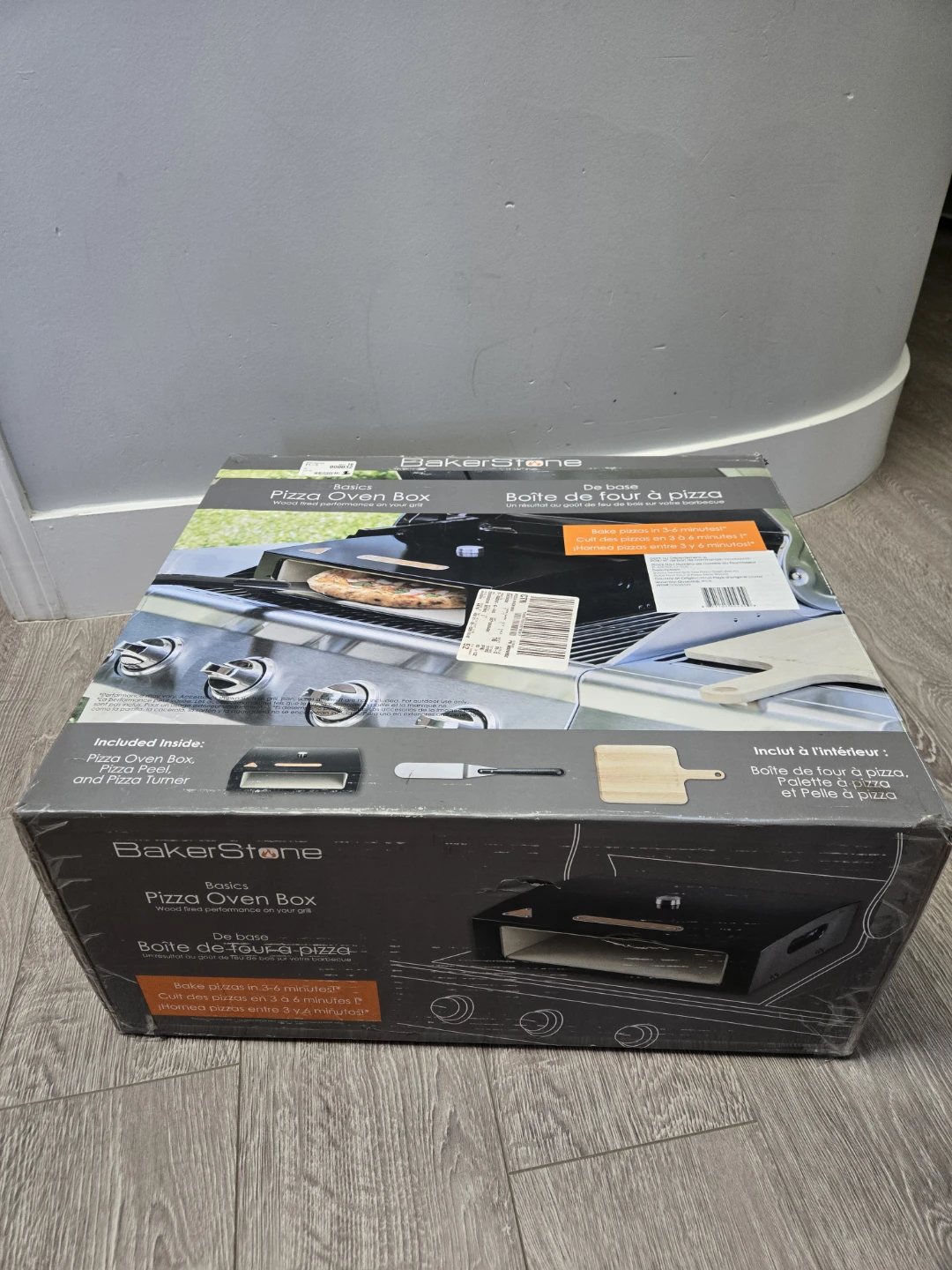 Brand new bakerstone pizza oven box