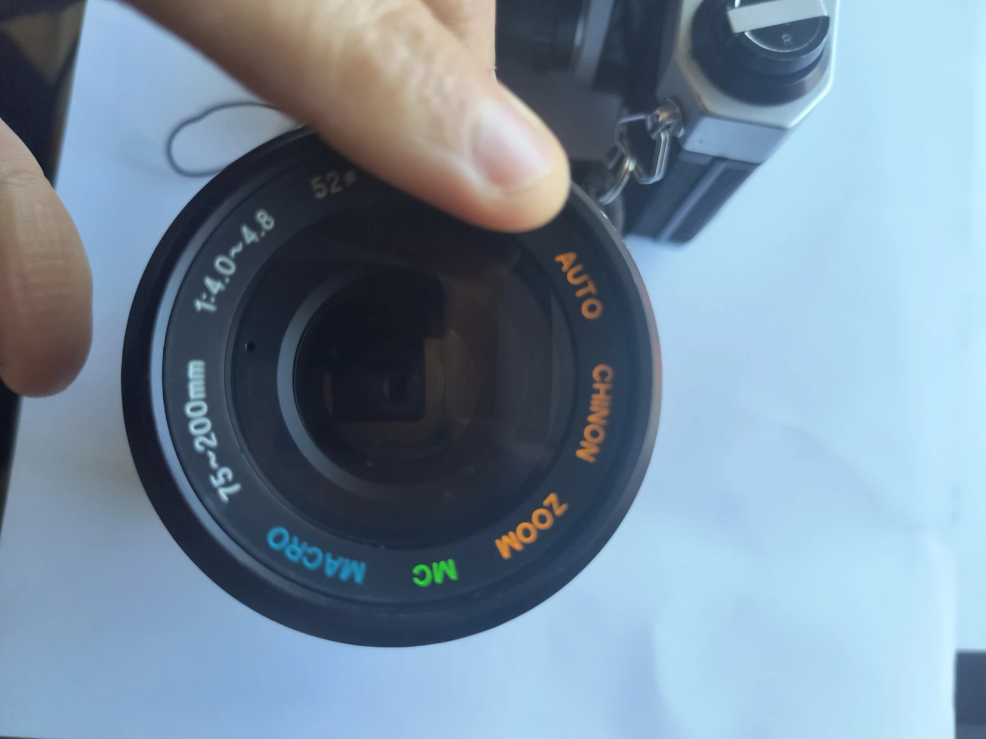 Vintage Asahi Pentax K1000 Camera with Chinon Lens - photo 4