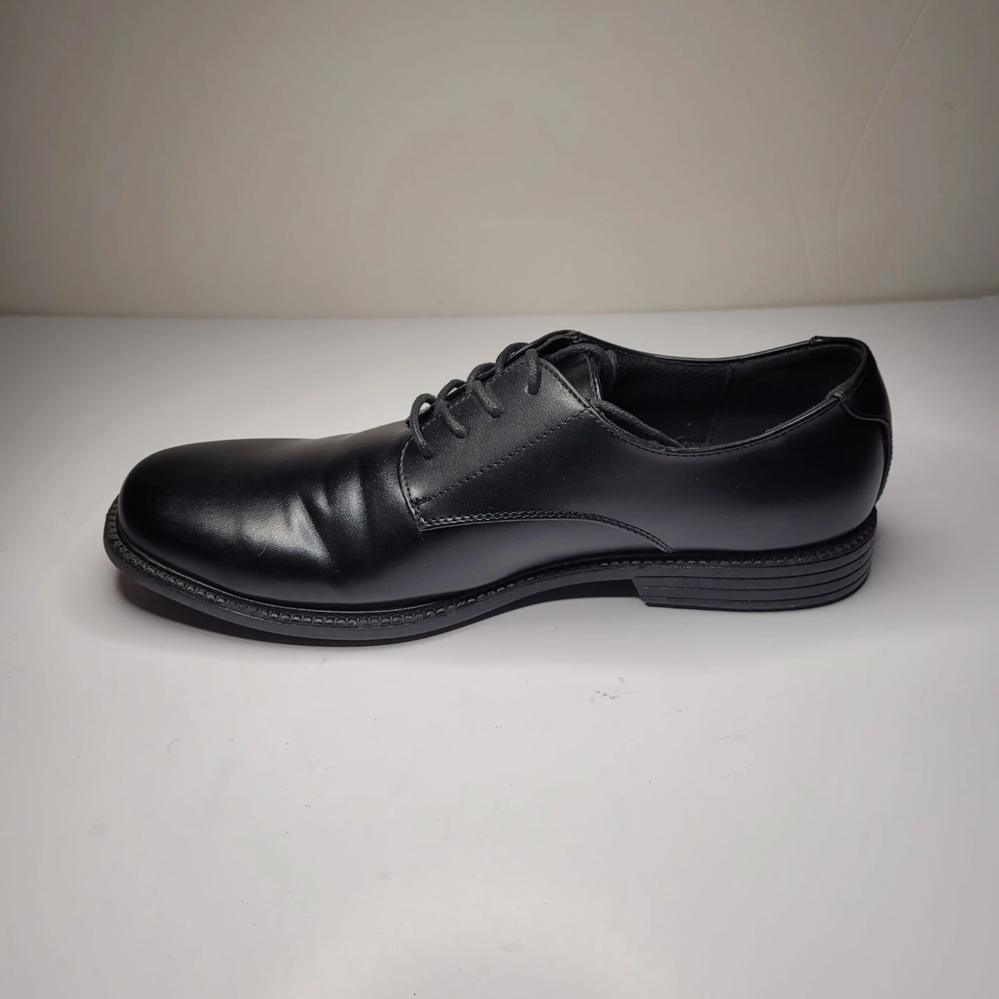 Hunters Bay Men's Black Dress Shoes Size 10.5 - photo 3