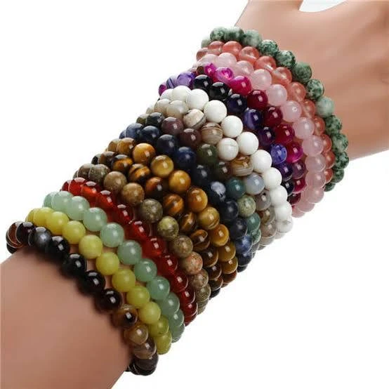 Set of 6 Multicoloured Beaded Bracelets - photo 5