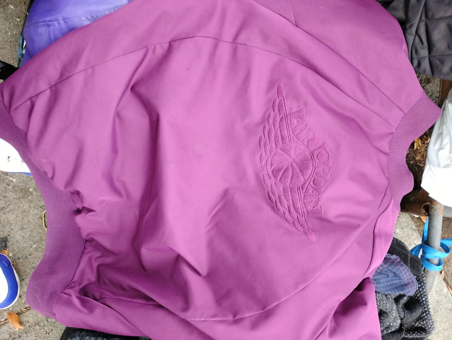 Jordan Bomber Jacket Purple - photo 4