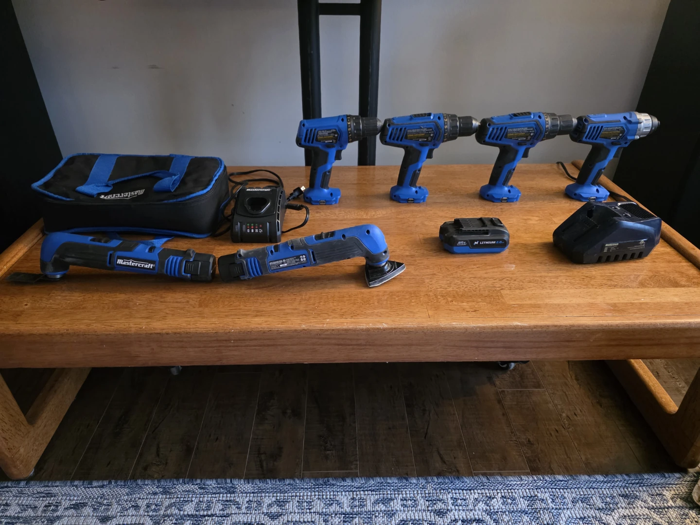 Mastercraft 20V Power Tool Set - photo 2