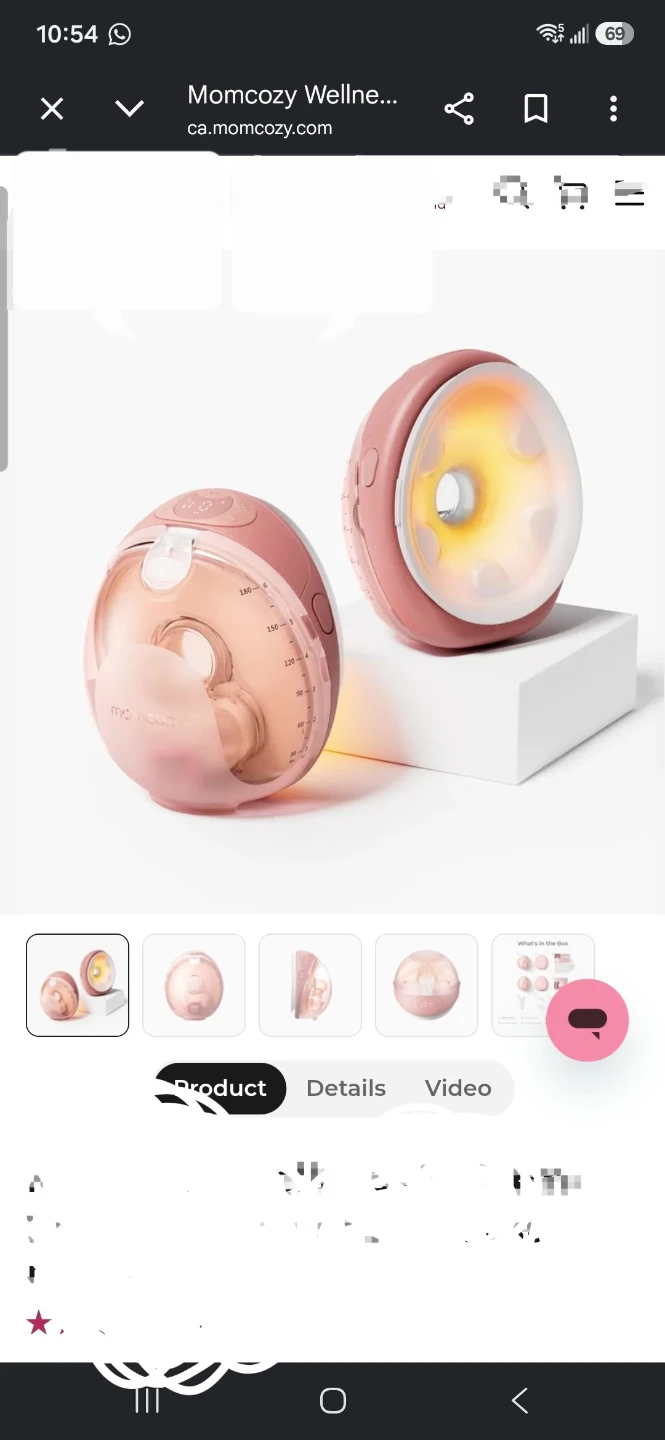 Momcozy Wearable Breast Pump