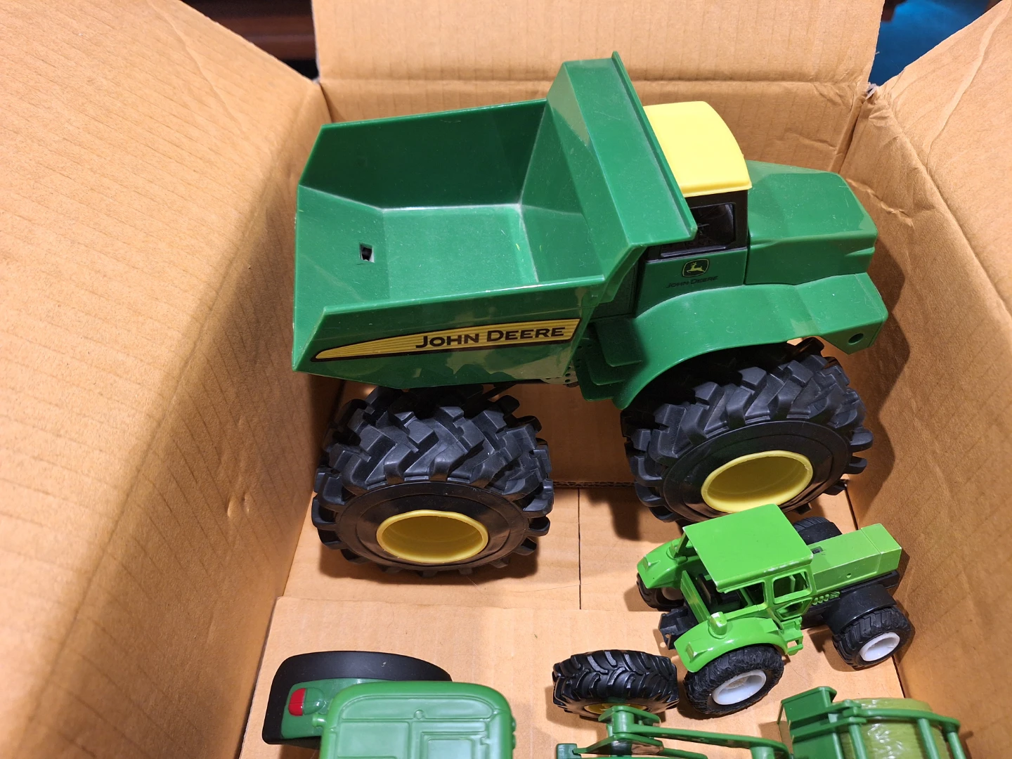 John Deere Toy Tractor and Truck Set