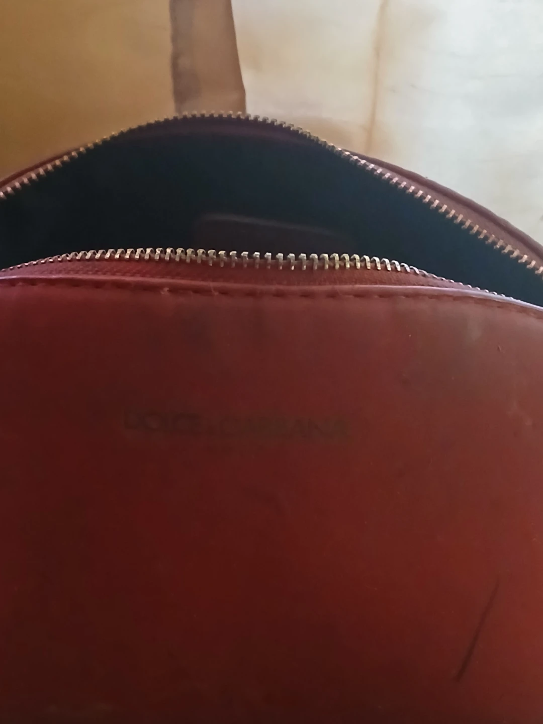 Dolce & Gabbana Red Makeup Pouch - photo 2