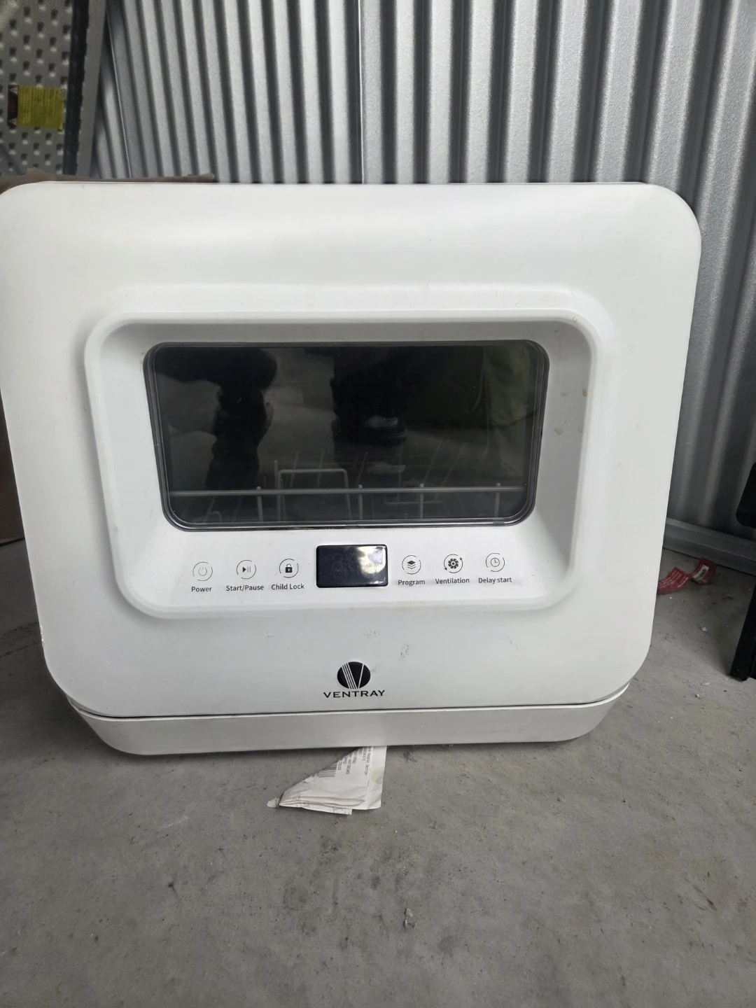 Ventray Countertop Dishwasher as is hoses are included