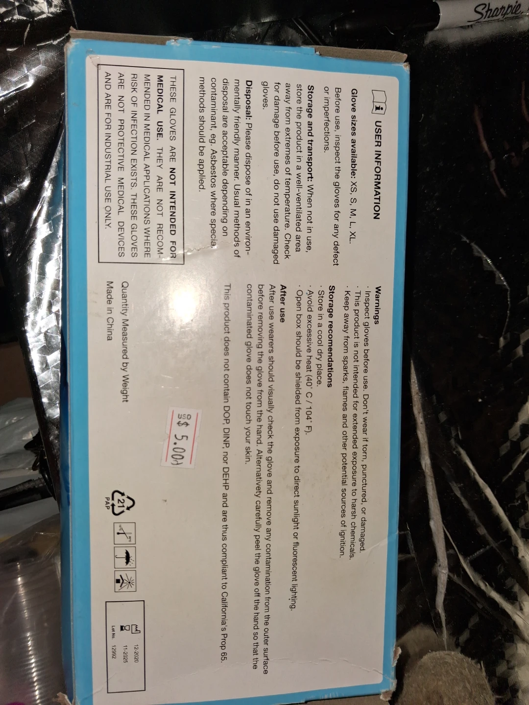 Matrix Technology Synthetic Disposable Gloves Medium - photo 2