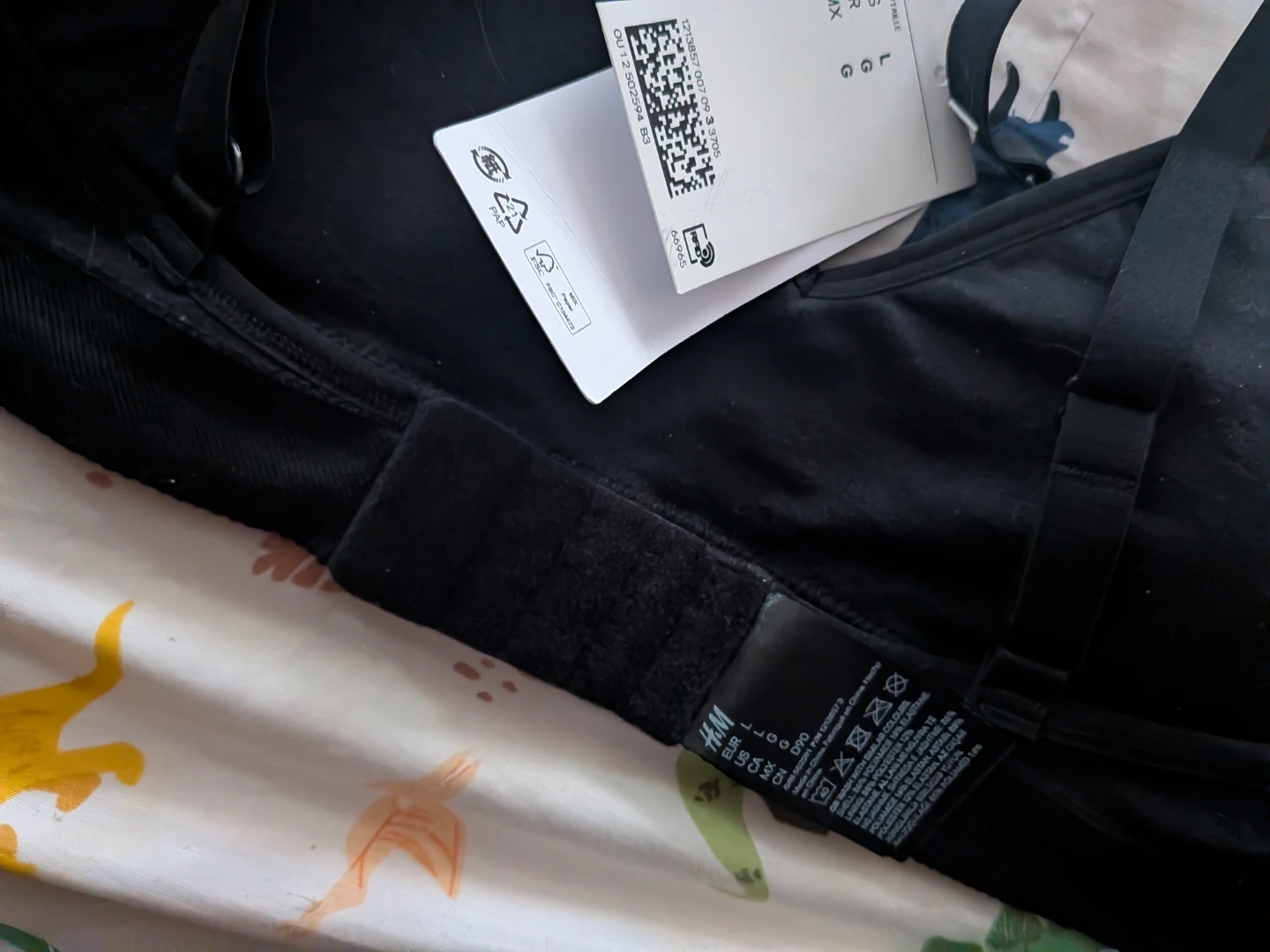 H&M Black Nursing Bra Size L - photo 3
