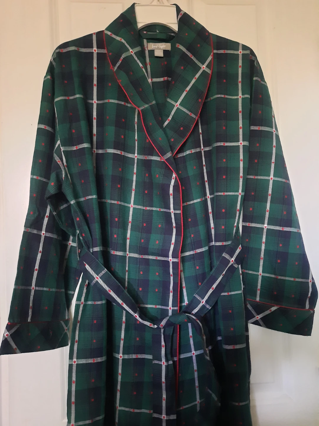 New Lord + Taylor Plaid Robe - photo 2