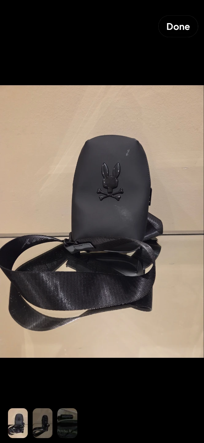 Psycho Bunny black crossbody bag
