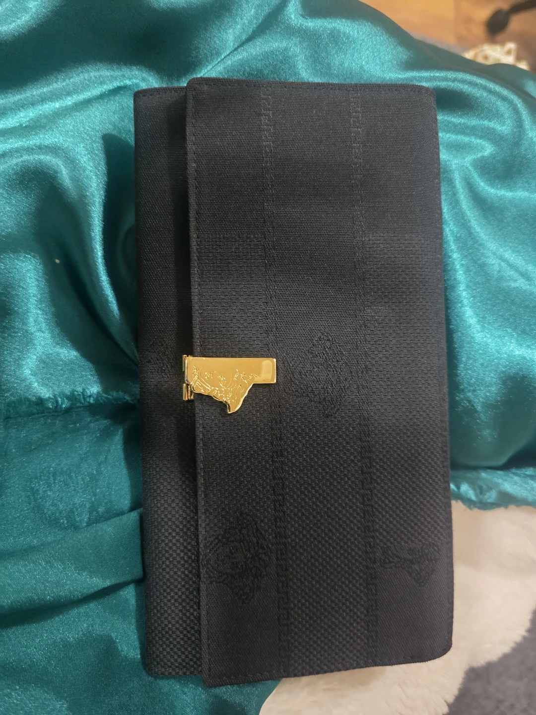 Black Versace Long Wallet - photo 3
