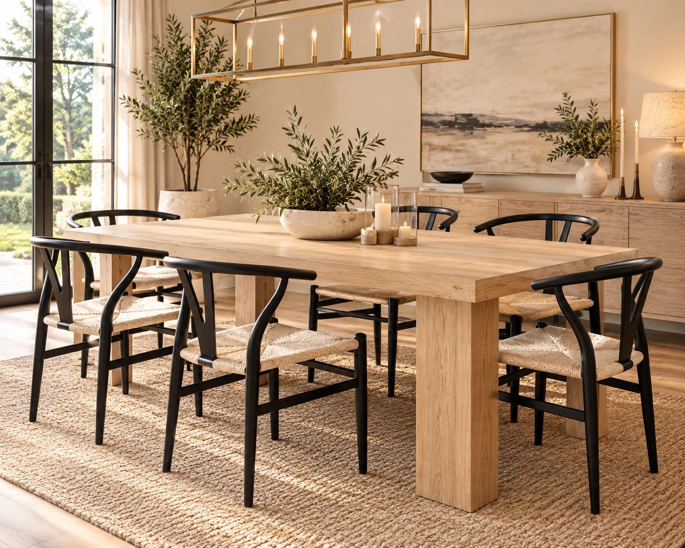 Six dining chairs,  $125/each or all six for $700