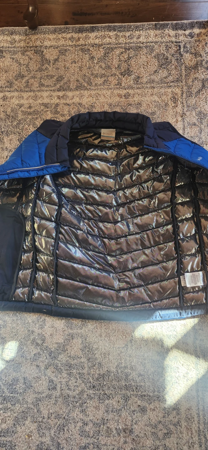 Columbia Omni-Heat Vest - Blue Boys - Size M - photo 3