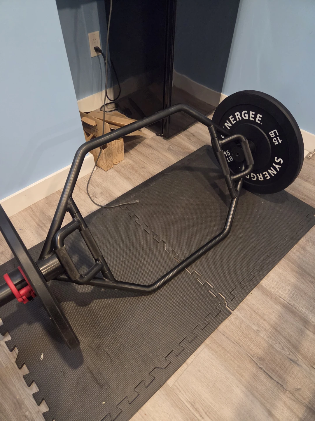 Synergee trap bar 25kg with weights