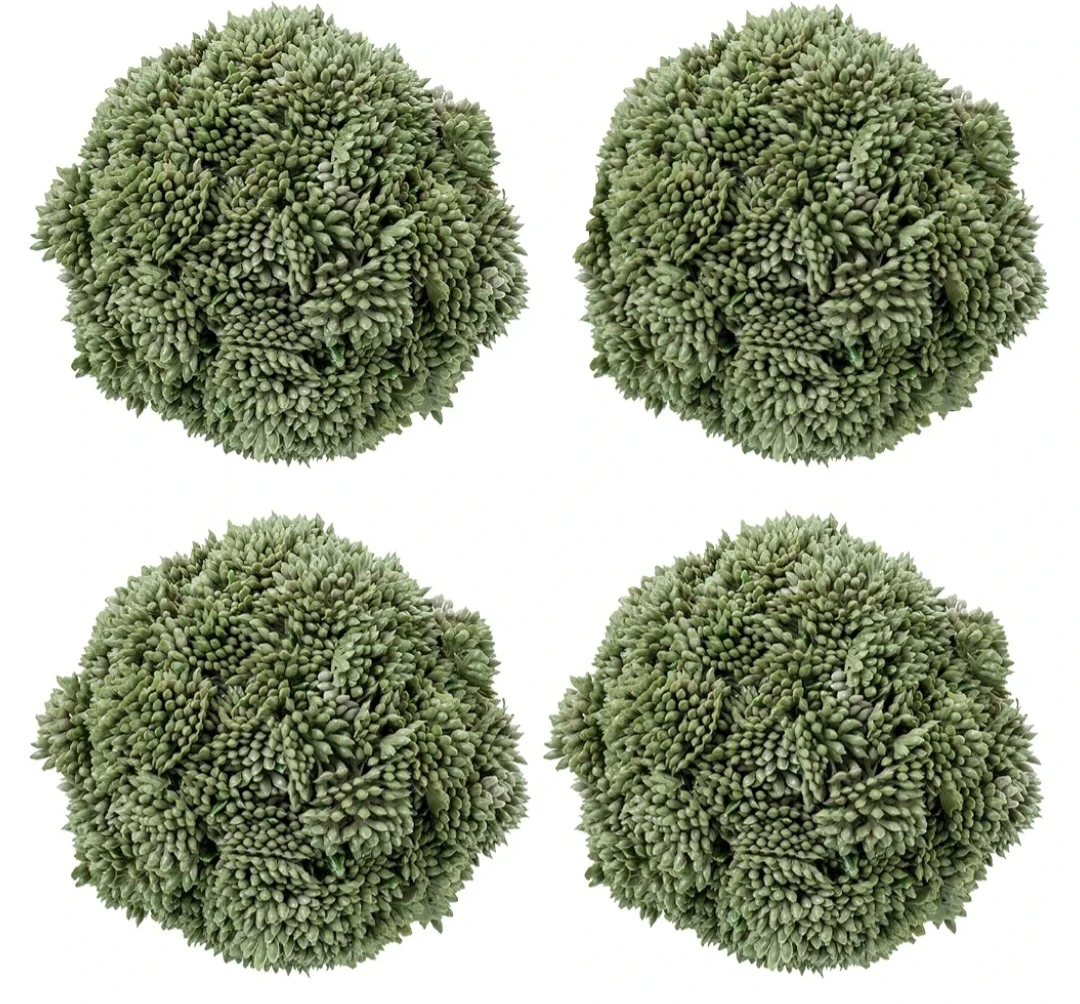 MyGift Decorative Boxwood Ball Topiary Set of 4 - photo 3