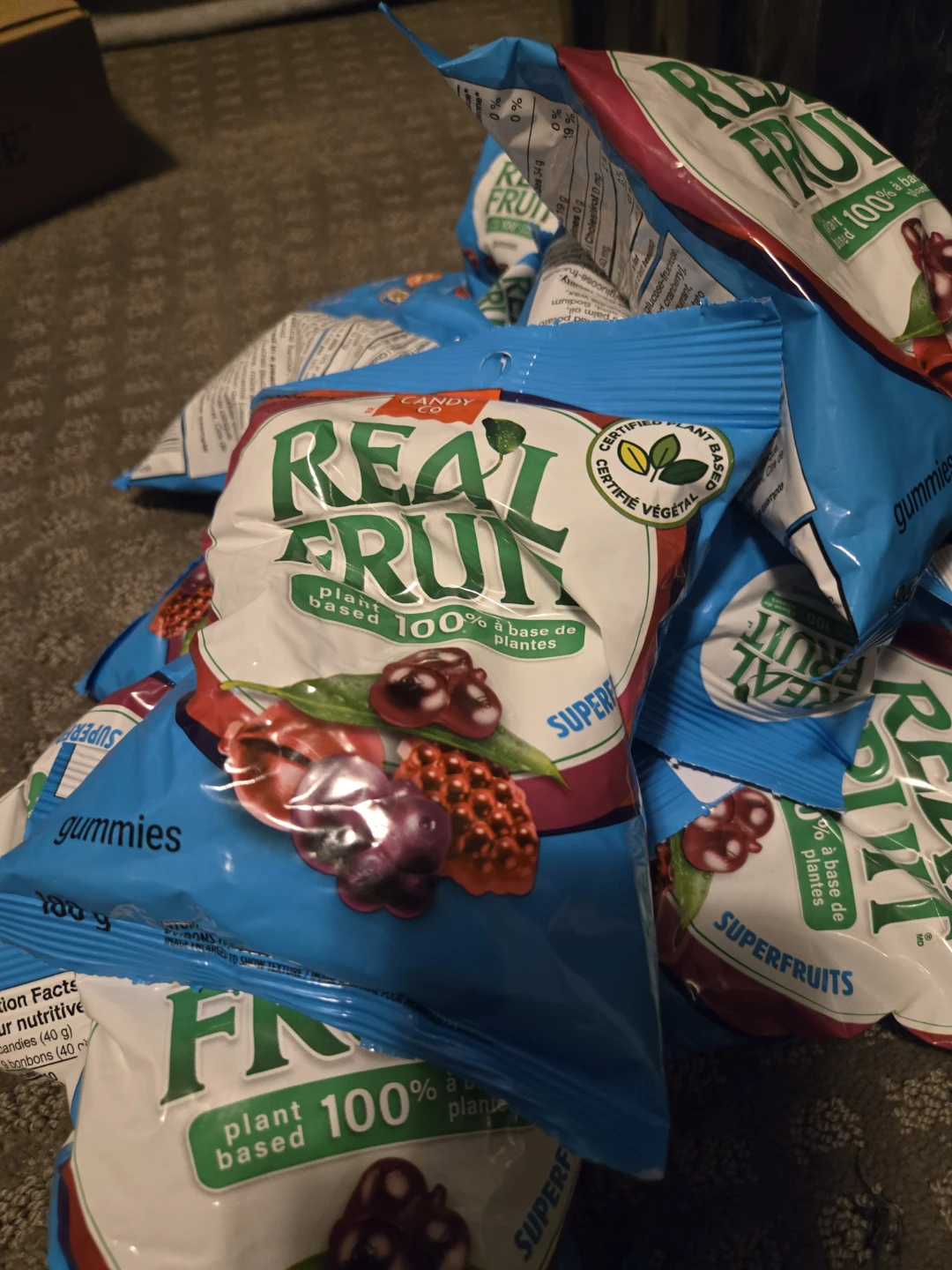 Real Fruit Superfruits Plant Based Gummies