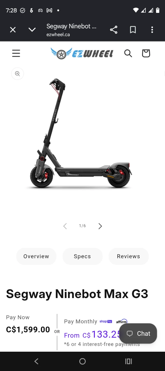 Segway Ninebot Max G3 Electric Scooter *NEW*