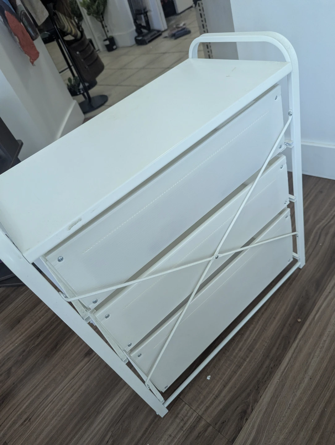 (IKEA Lote) White 3-Drawer Storage Cart - photo 4