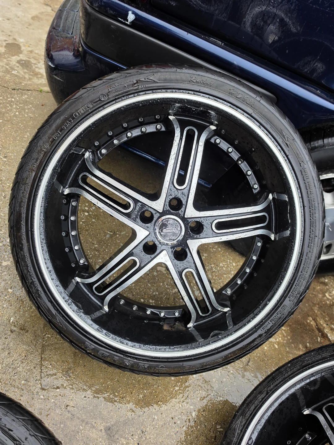 5 - 20 inch Versante rims wheels 5x112 w new tires - photo 2