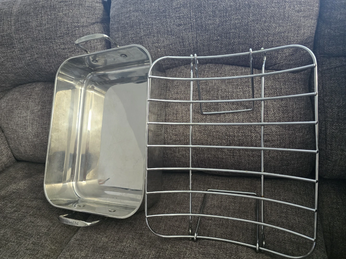 KitchenAid Stainless Steel Roasting Pan with Rack