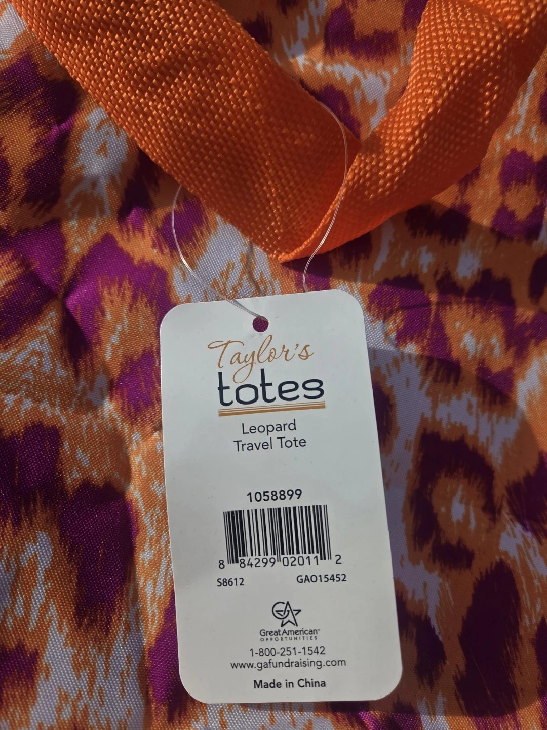 Taylor's Totes Leopard Travel Tote - photo 2