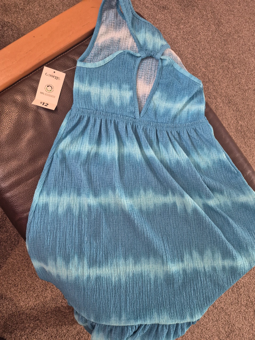 George Tie-Dye Girls Tank Dress Size M (7-8) - photo 2