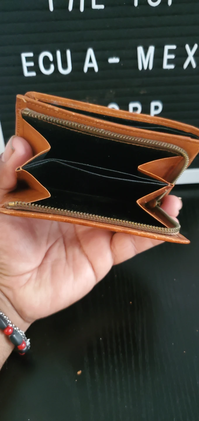 Vintage Singen Hohentwiel Leather Bifold Wallet - photo 3