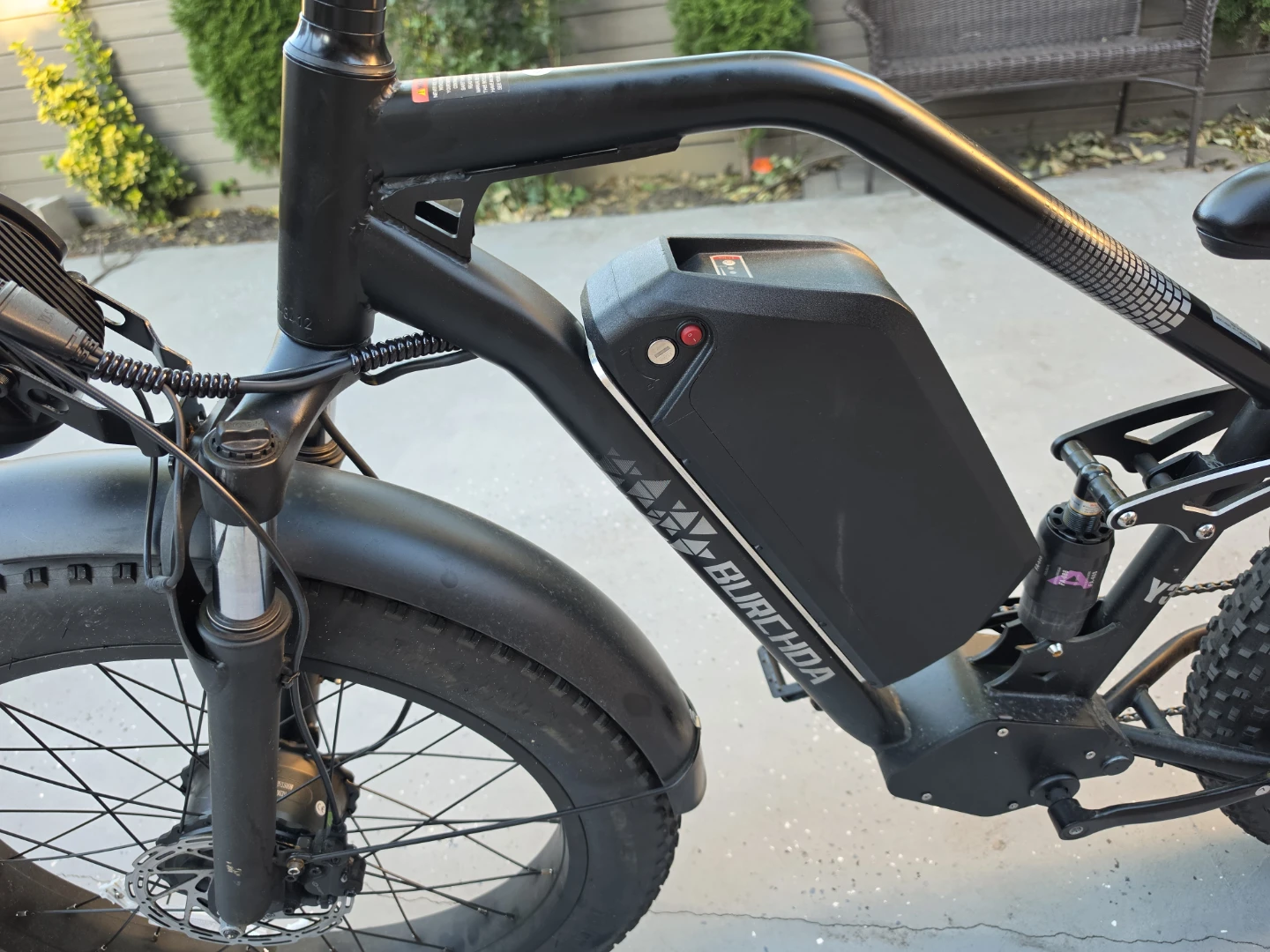 Burchda Y3 Electric Fat Tire Bike - photo 2