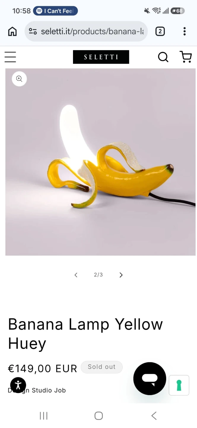 Seletti Banana Lamp Huey - photo 5