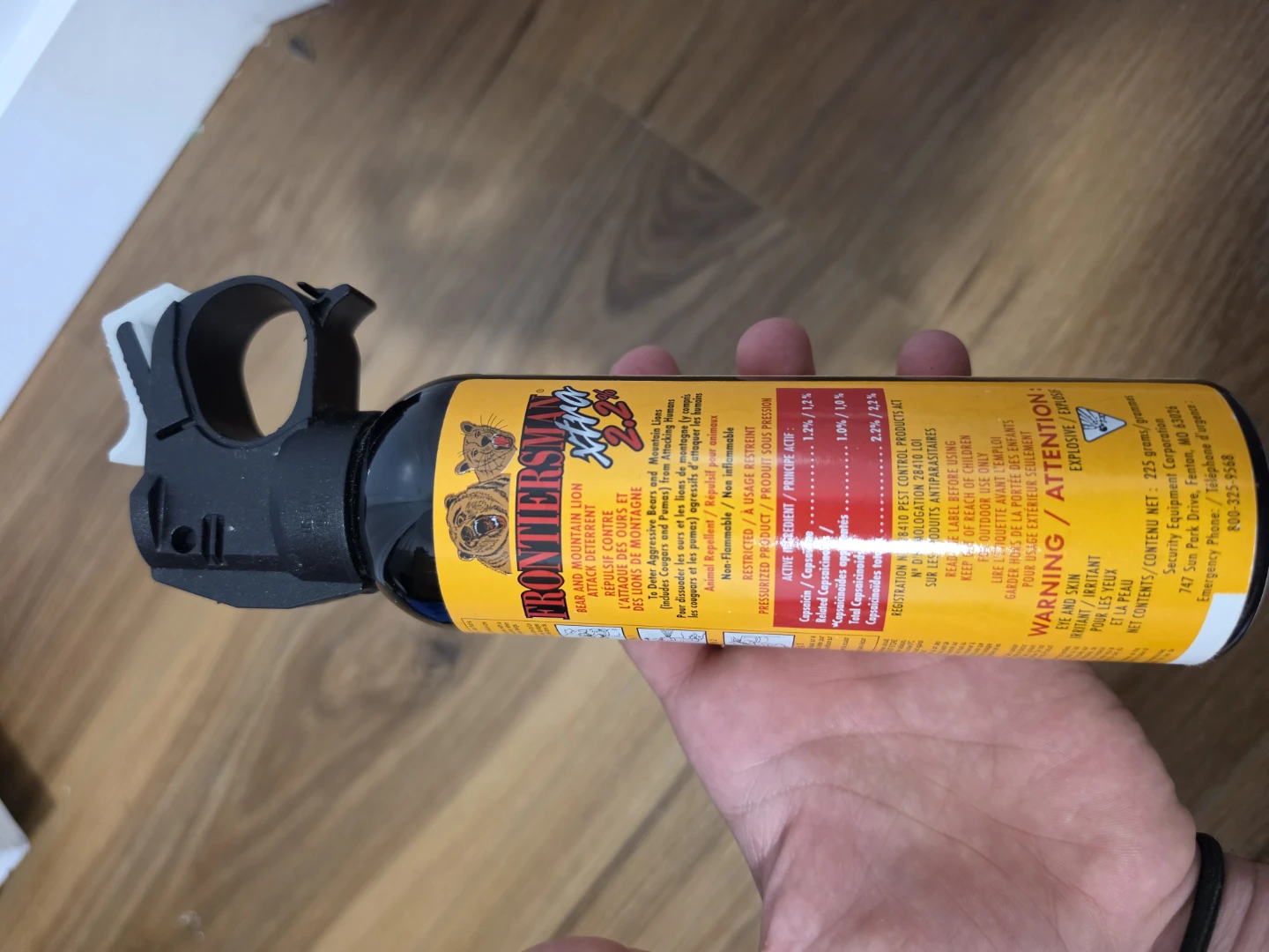 Frontiersman Bear and Mountain Lion Attack Deterrent