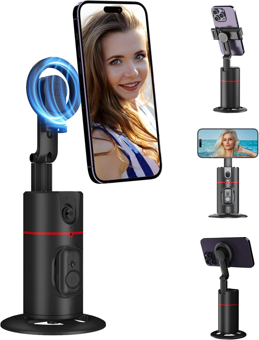 Auto face Tracking Tripod Magnetic Phone Tripod for TikTok Vlog