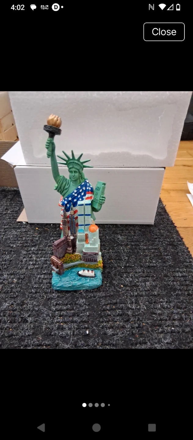 5 Statue of Liberty Souvenir Figurines - photo 3
