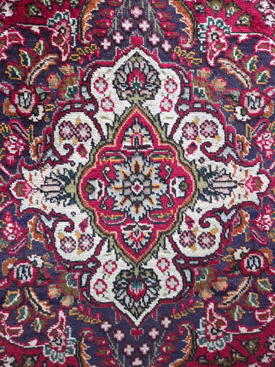 Vintage Genuine Persian Hand Knotted Wool Premium Area Rug - photo 3