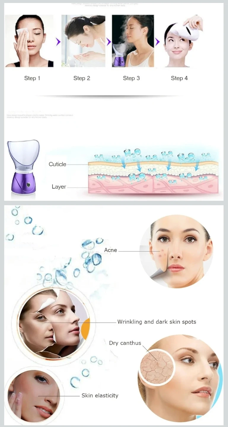 BNIB Professional Facial & Nasal  Steamer - photo 2