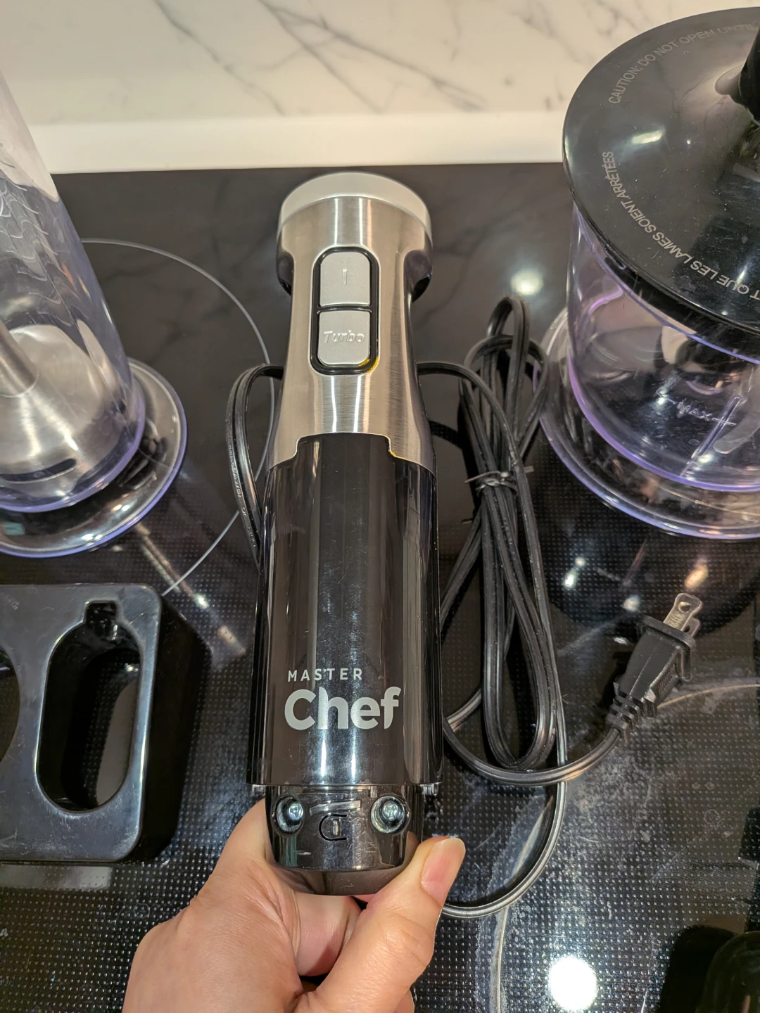 Master Chef Hand Blender 3-Attachment Set - photo 5