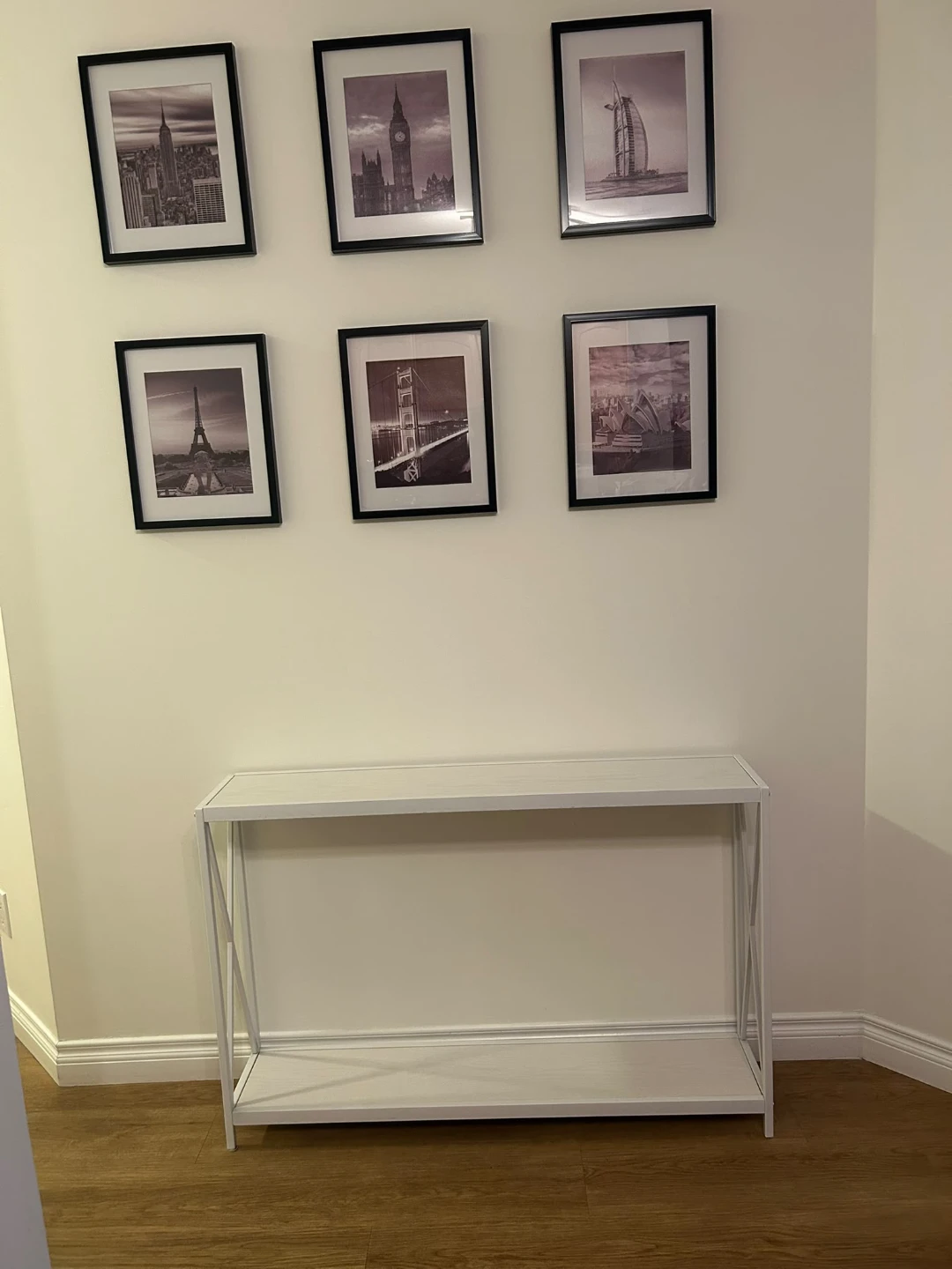 White Console Table - photo 4