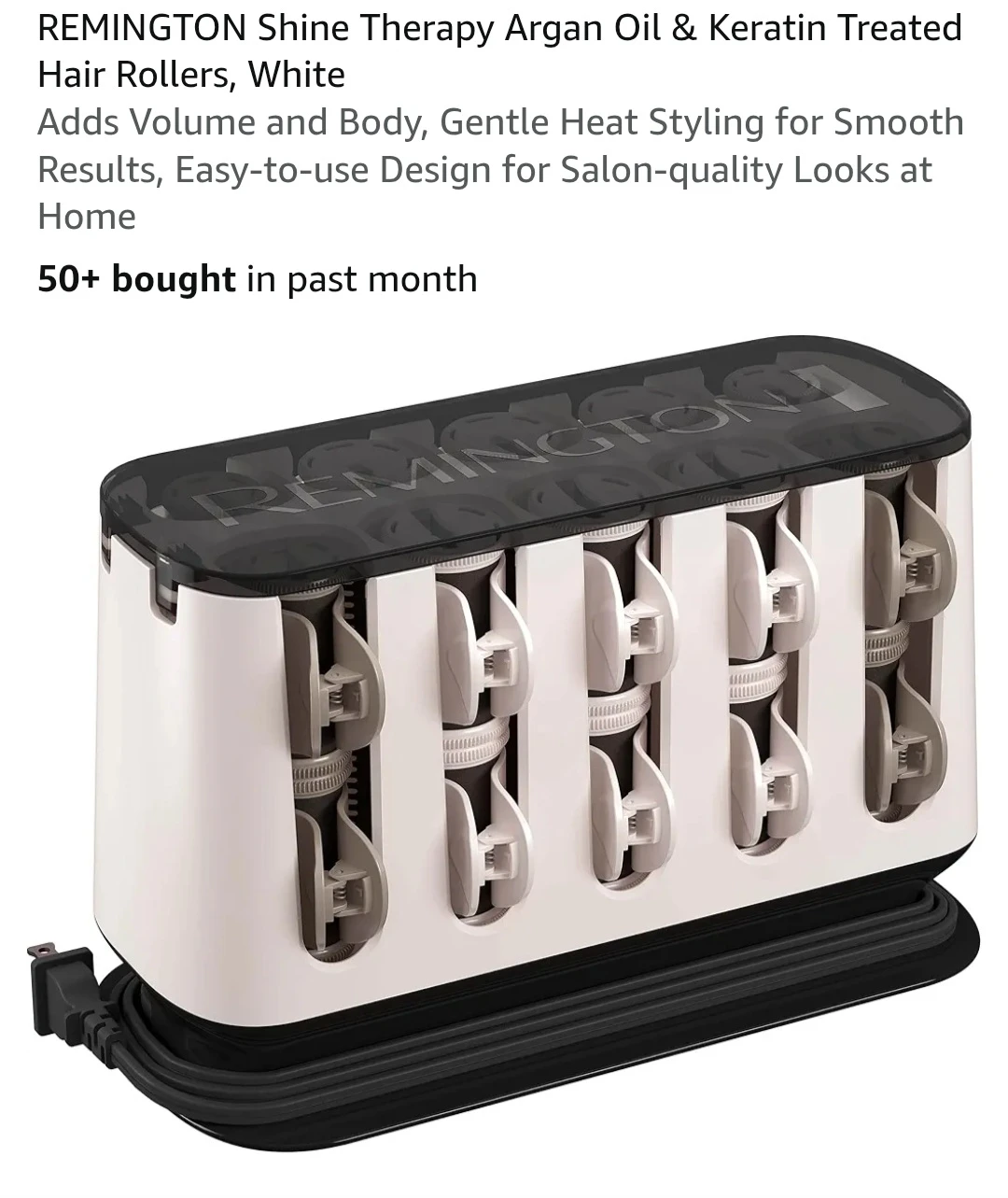 Remington Shine Therapy 20 Heated Hair Rollers - photo 2