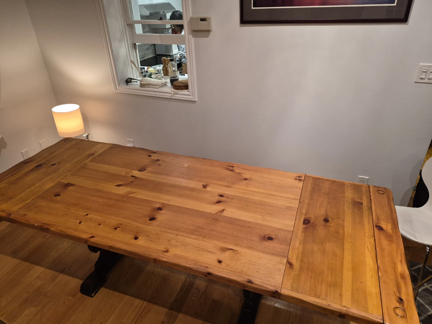 Rustic Pine Extendable Dining Table - photo 2