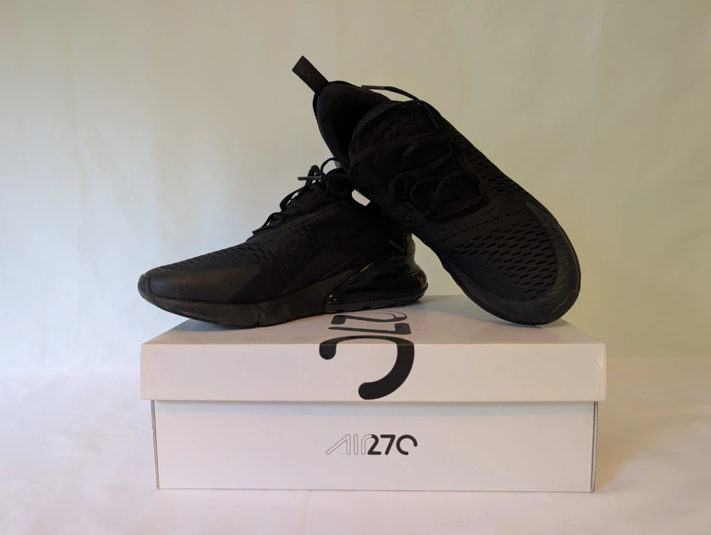 Nike Air Max 270 Triple Black Sneakers - photo 2