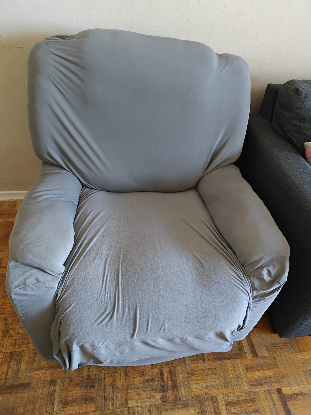 Grey Recliner Armchair - photo 3