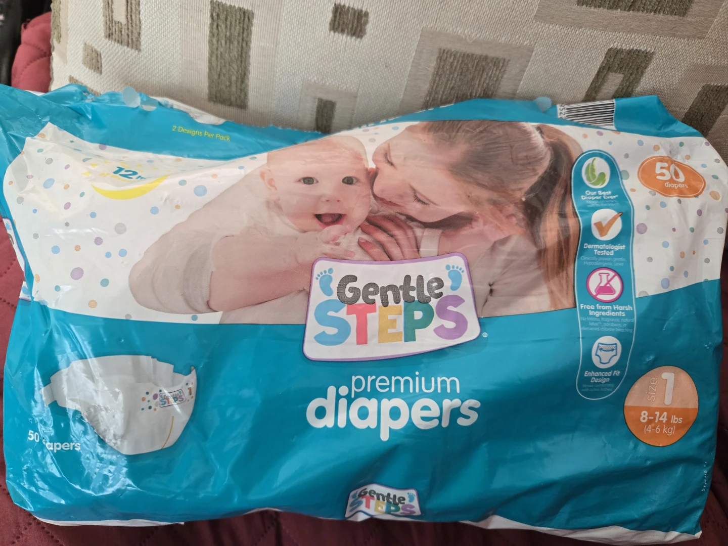 🎃  Gentle Steps Premium Diapers Size 1