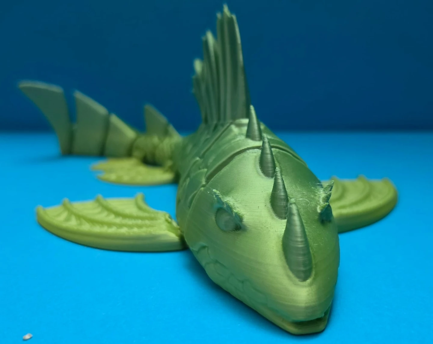 3D Printed Articulated Fish Figure