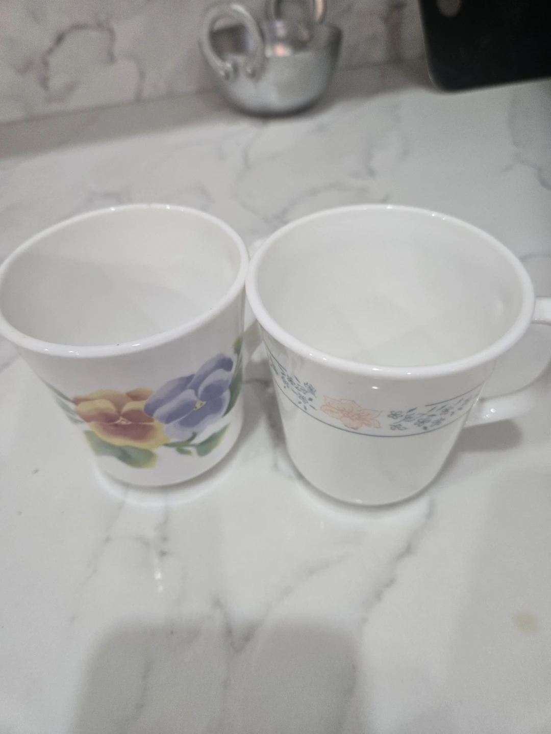 Six Corelle Mugs