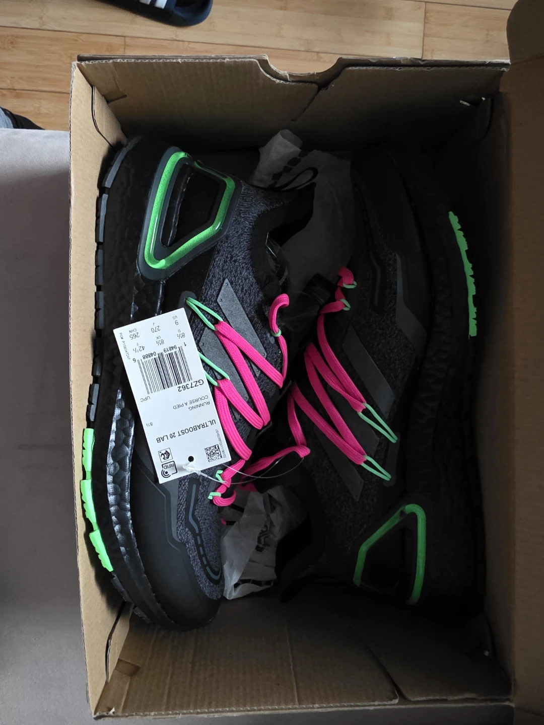 Adidas Ultraboost 20 Lab Sneakers Size 9