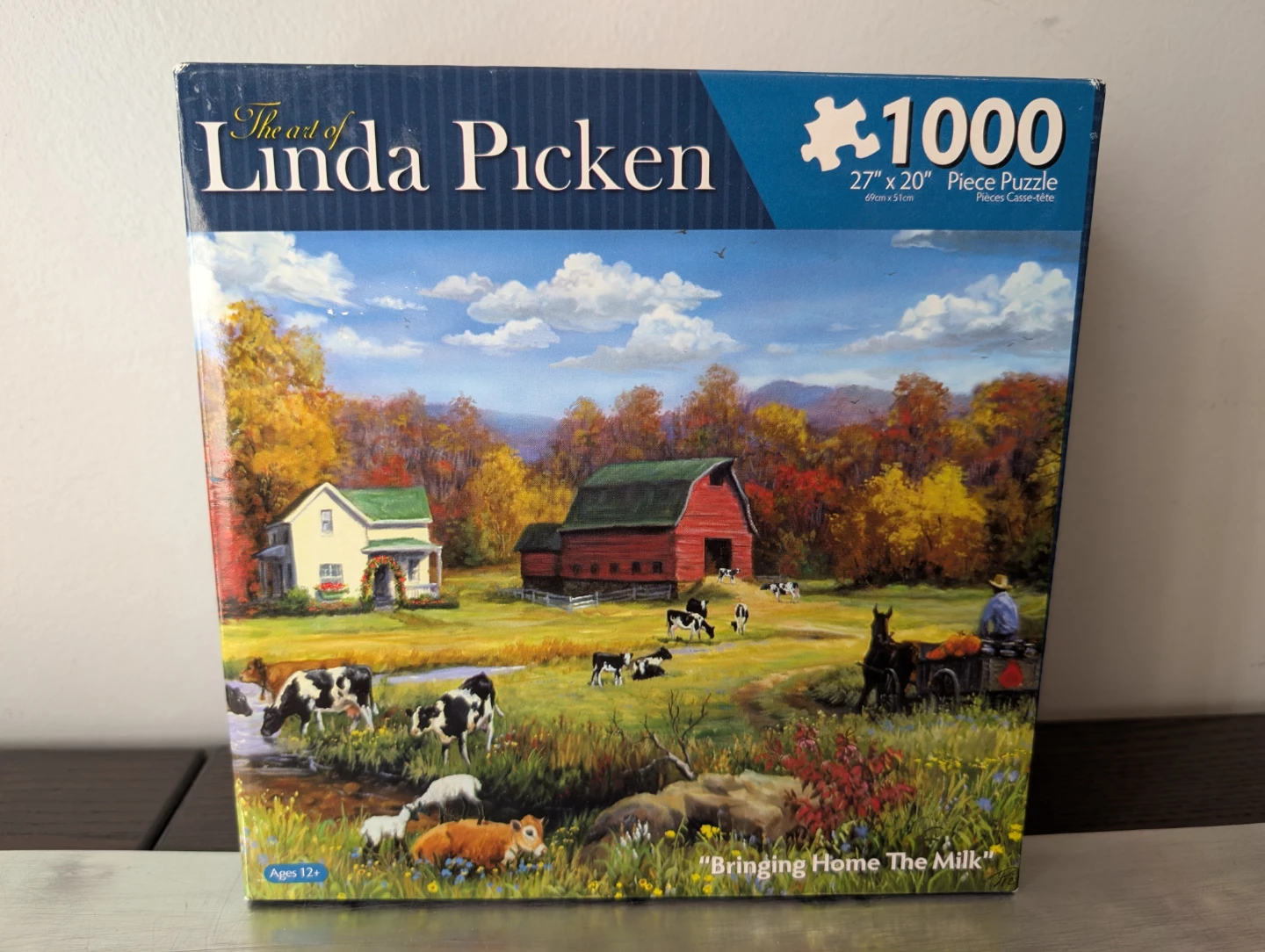 Bringing Home the Milk 1000 Piece Jigsaw Puzzle 🧩