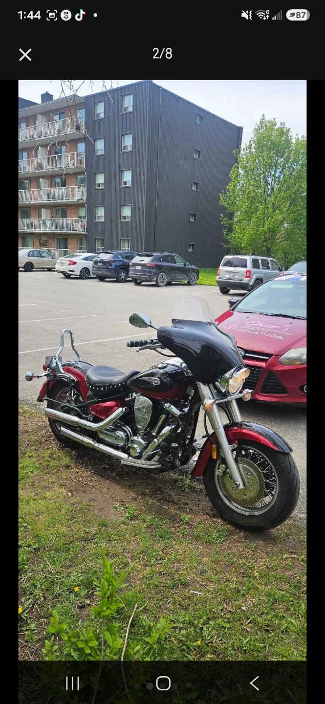 Clean well maintained 2004 yamaha road star xv1700