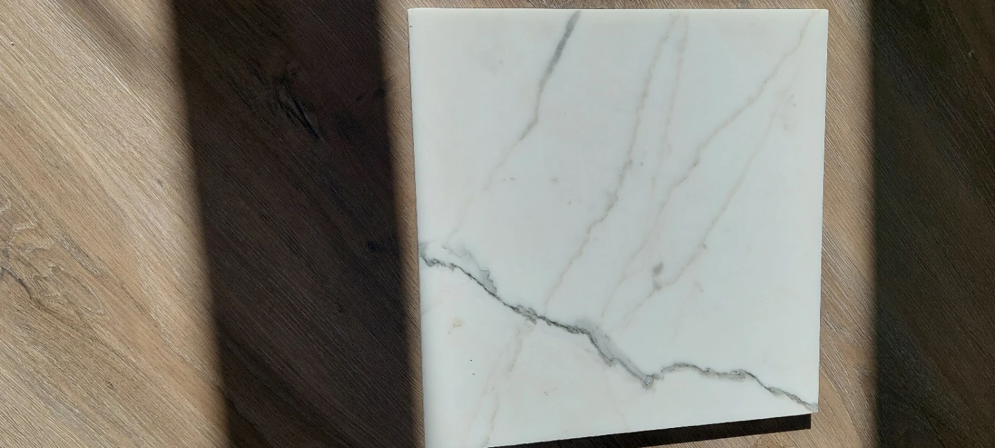 Single Marble-Look Ceramic Tile - photo 3
