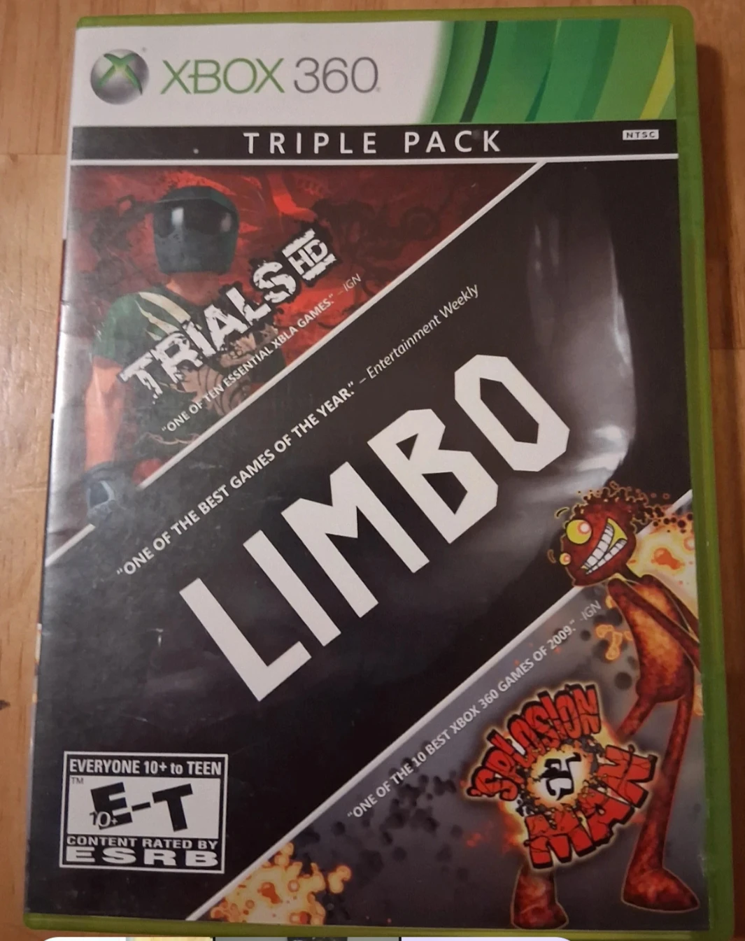 Xbox 360 Triple Pack: Trials HD, Limbo, Splosion Man