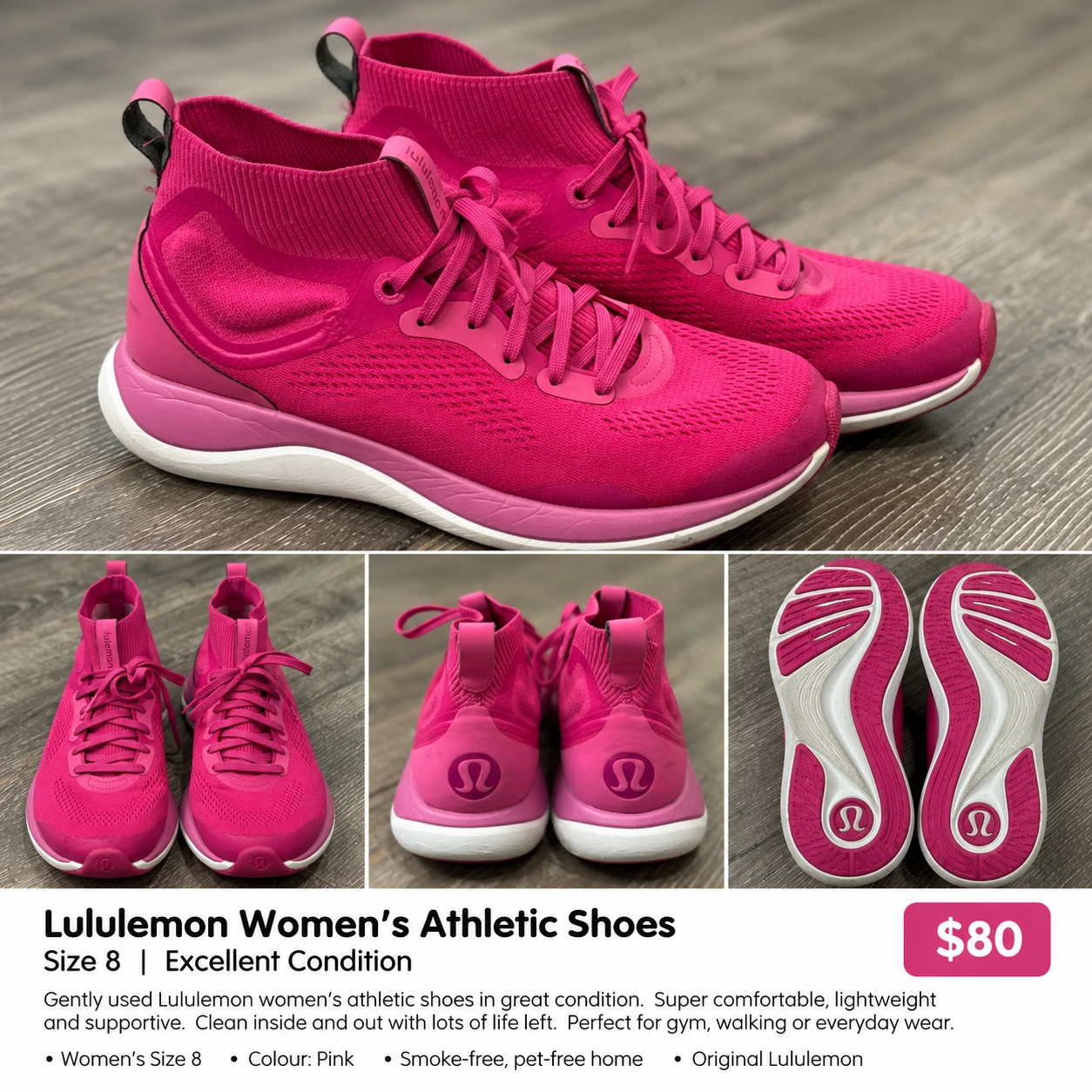 Lululemon Women's Athletic Shoes - Pink